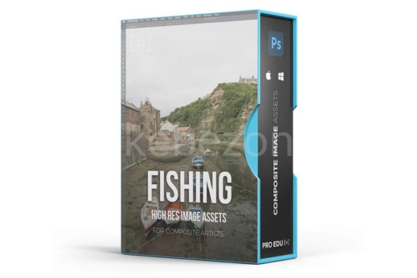 Old-English-Fishing-Village-Composite-Stock-Assets-by-Clinton-Lofthouse-free-download