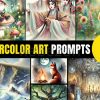 Watercolor-Art-Prompts-V2-by-Daniele-Melandri-Free-Download