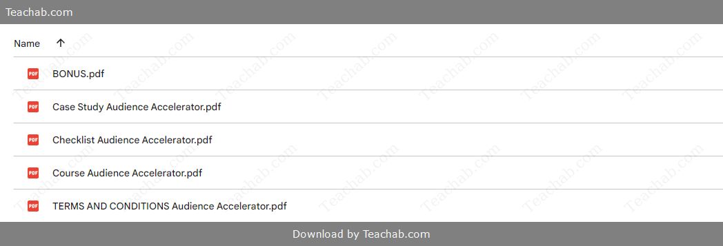 60701IGDohy Audience Accelerator by William Lee