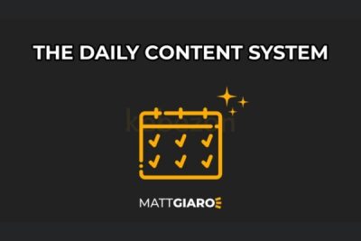 The-Daily-Content-System-by-Matt-Giaro-free-download