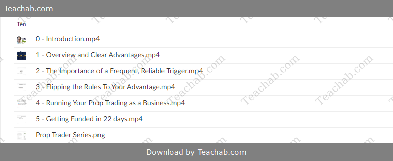 61531tesIsN _ Long Term Income with Prop Trading by Norman Hallett