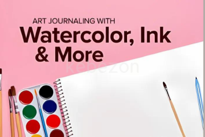 Art-Journaling-With-Watercolor-ink-More-By-Judith-Cassel-Mamet-free-download