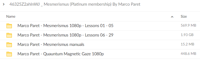 46325Z2ahInWJ Mesmerismus (Platinum membership) By Marco Paret