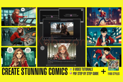 Step-by-Step-Video-Guide-Crafting-Comics-Manga-Anime by-Using-Custom-ChatGPT- Bonus-100 DALL-E-Style-Prompts-PDF-Guide-by-Comic-Book-Creator-ChatGPT-free-download