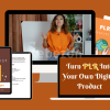 Turn-PLR-Into-Your-Own-Digital-Product-By-Liya-Bergen-Course Hustle-free-download