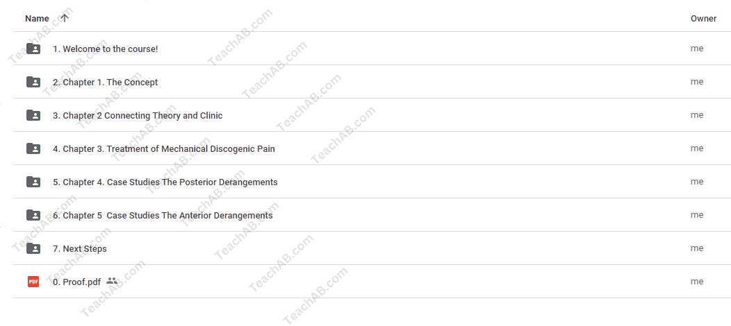 44708iacMYIYl Back Pain 301 - Mechanical Discogenic Pain By Mark Laslett