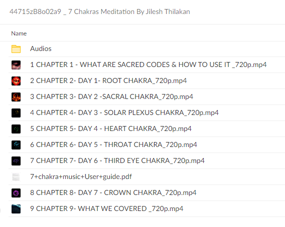 44715zB8o02a9 7 Chakras Meditation By Jilesh Thilakan