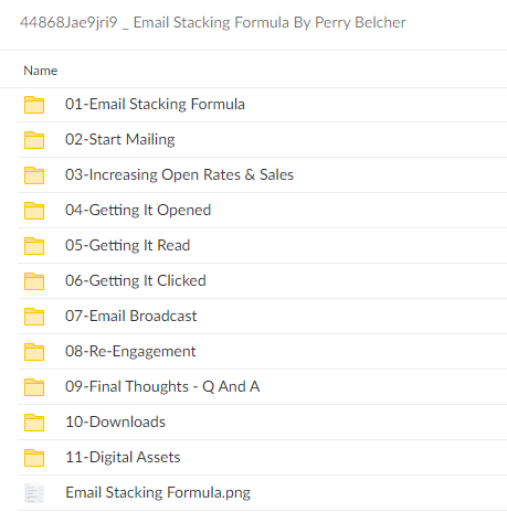 44868Jae9jri9 Email Stacking Formula By Perry Belcher