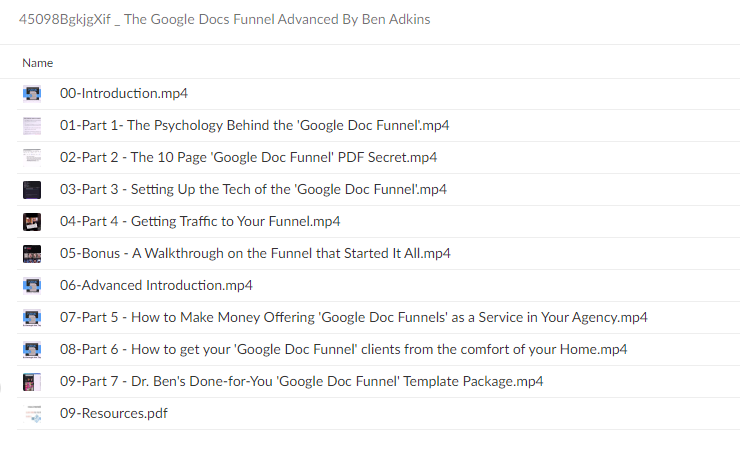 45098BgkjgXif The Google Docs Funnel Advanced By Ben Adkins